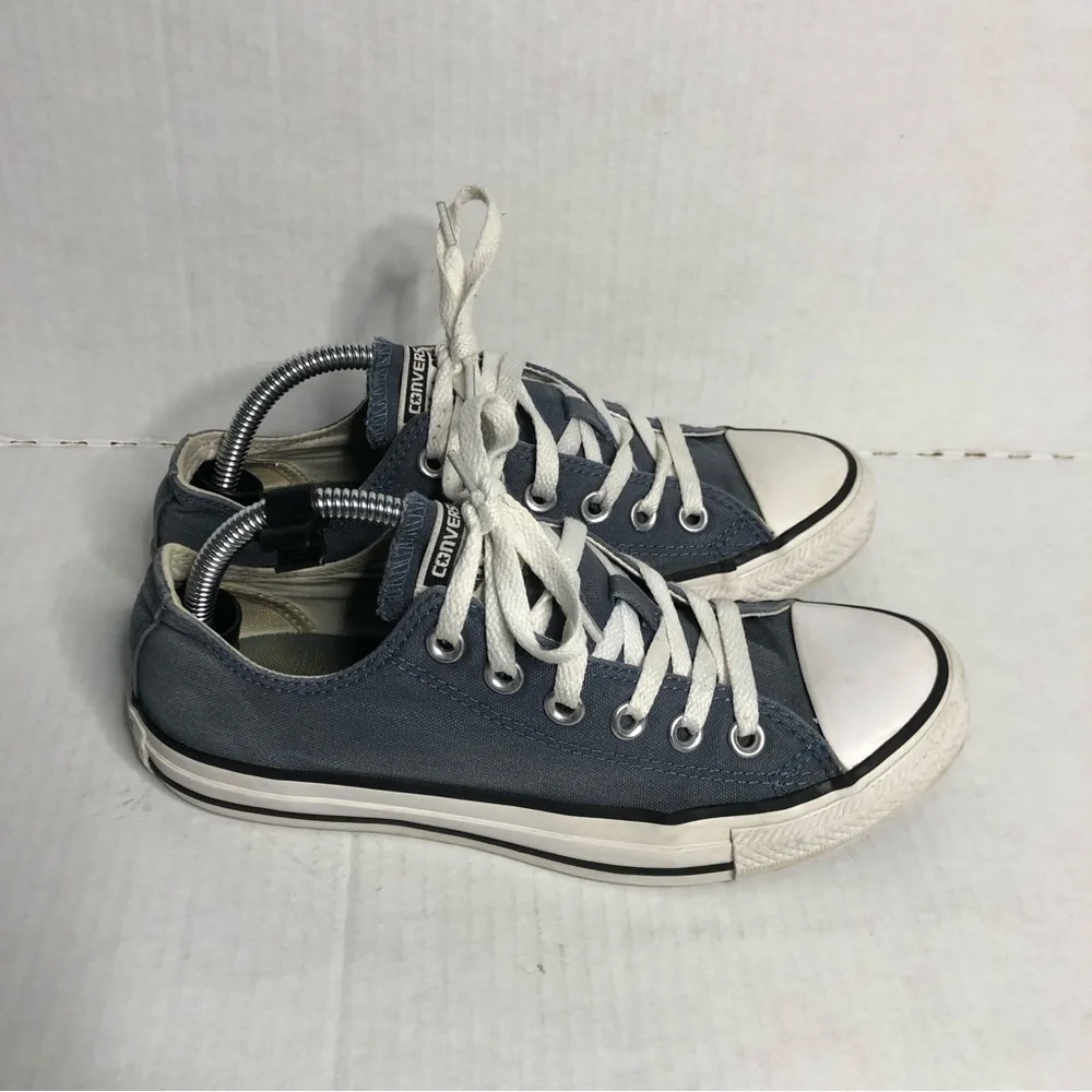 Converse Shoes All Stars Unisex Womens Size 7 Mens Sz 5 Gray Sneakers
